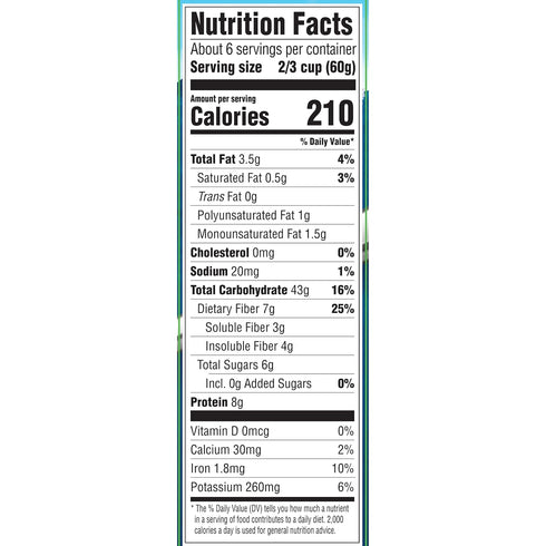 Alpen 14 OZ (Pack 1) Muesli No Sugar Added Cereal, Heart Healthy Cereal with Wheat Flakes, Rolled Oats, Nuts