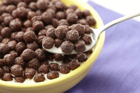 340 Nesquik GRAM CEREAL It turns the milk chocolatey so that the NESQUIK chocolate flavour can be experienced from the