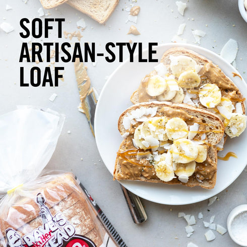 24 oz Dave's Killer Bread White Bread Done Right, Artisan-Style Organic White Bread, Loaf