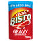 Bisto Reduced Salt Beef Gravy Granules, Great with Beef 190 g Drum