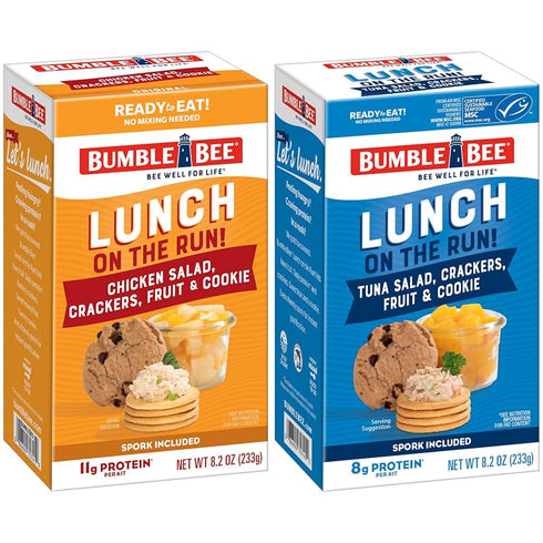 Bumble Bee Lunch on the Run Bulk Bundle (8 Total Kits) -