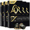 L'OR Espresso Capsules, 50 Count Ristretto, Single-Serve Aluminum Coffee Capsules Compatible with