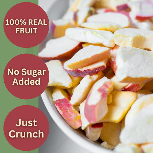 1oz Packs 100% Wise Harvest Freeze-Dried Family Fruit Bundle Six | Single Ingredient Snack | Real Fruit, No Sugar
