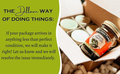 16oz (Pack 6) Dillman Farm All Natural Jalapeno Jelly - Gluten-Free, Non-GMO, Vegan, Kosher, Eco-Friendly, Preservative
