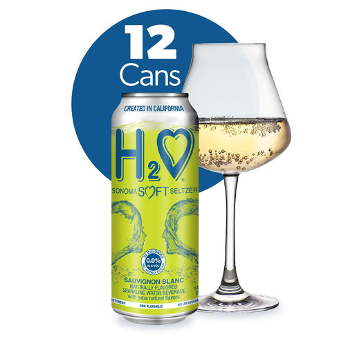 H2 o Sauvignon Blanc Silky & Smooth | 0.0% Alcohol Wine-Infused Sparkling Refreshment