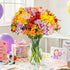 (20 Benchmark Bouquets Alstroemeria Bouquet Fresh Flowers for Delivery Long Lasting Peruvian Lily Flowers for Mom