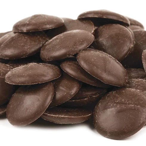 Bulk Dark Melting Chocolate Wafers in Resealable Bag