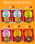 Pack 2 10oz 3 2 Maya Kaimal Foods - Organic Indian Everyday Dal Variety No. - flavors, Each - Red Lentil, Black Lentil