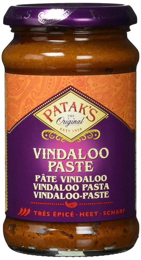 PATAKS Paste Curry Vindaloo, 10 oz