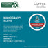 24 Caribou Coffee Single-Serve Coffee K-Cup Pods, Mahogany, Carton
