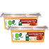 Generic Roasted Red Pepper Hummus, Creamy Chickpea Dip, Savory Spread, 8 oz, Pack