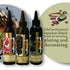 3-Piece 150ml Froggit Garlic Infused Red Wine Vinegar, Burgundy Bliss Balsamic Reduction, Smoked Thyme Balsamic Vinegar