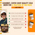 100% 12 36 GRADYS COLD BREW, New Orleans Style, Arabica Ground Coffee & Chicory Pouches, All-in-One Cold Brew Kit
