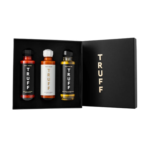 TRUFF Sampler Pack - Gourmet Hot Sauce Set of Original (6 oz),