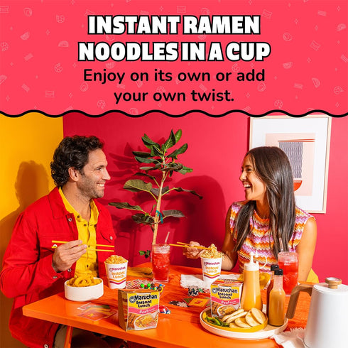 2.25 Oz, Pack 12 Maruchan Instant Lunch Beef