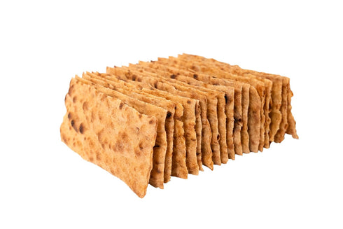Breadmasters ARA-Z 4-Pack, 18 Pack, ARA-Z SANGAK No Seed Plain Crisps - Crunchy Toasted Flatbread Crackers Crackers Per