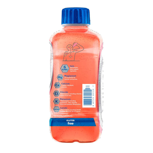 21 Oz (Pack 12) Electrolit Zero, Electrolyte Beverage, Strawberry-Banana, Fl bottle