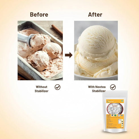 (200 (7.05 OZ)) Neotea Ice Cream Stabilizer | Helps Prevent Ice Crystals | Enhances Texture | Perfect for Professional