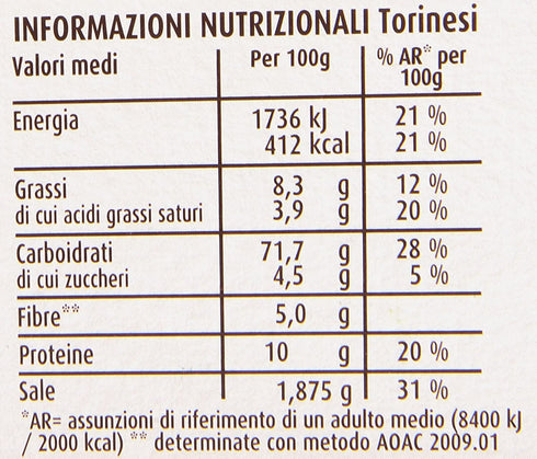 Mulino Bianco 9.8 (Pack 3) Torinesi Breadsticks Ounces