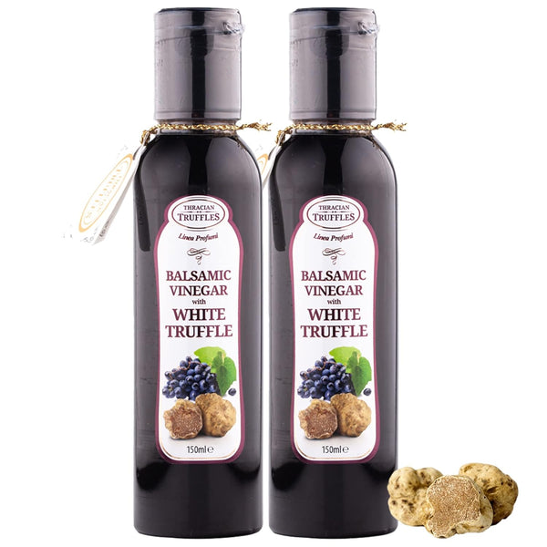 Generic Balsamic vinegar glaze of Modena with white truffle, Grape must Truffle balsamico