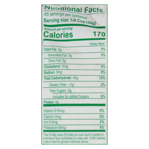5 lbs. Iberia Jasmine Rice, Long Grain Naturally Fragrant Enriched Jasmine Rice