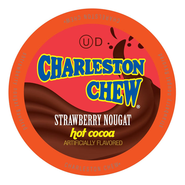 Charleston Chew Strawberry Hot Cocoa Pods, Compatible with Keurig K-Cup Brewers, 12 Count