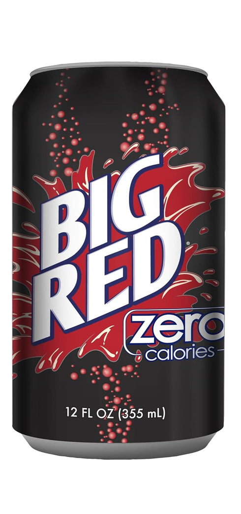 Pack 12 oz (12 Count) Big Red | Zero | Fridge Cans | Zero Calories | fl.