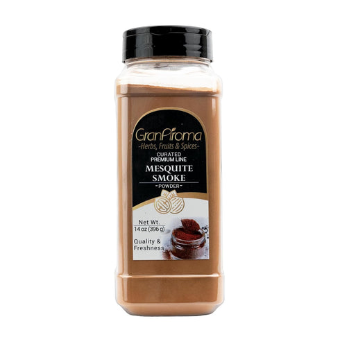 GranAroma Mesquite Smoke Powder, Bold Seasoning for BBQ, Meats, and Grilling (14