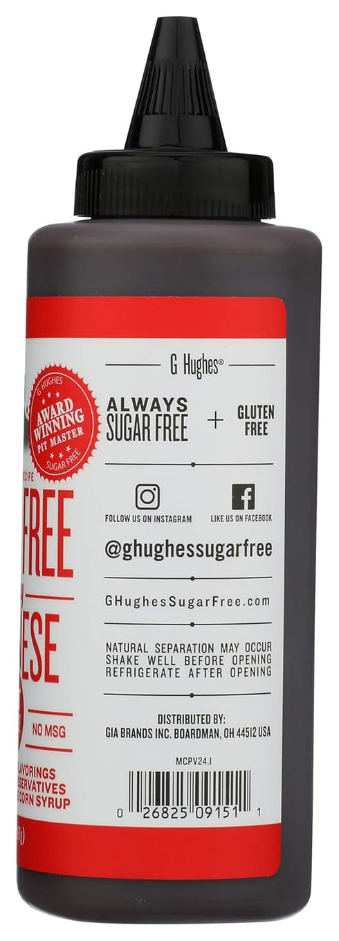 14 Oz (Pack 1) G Hughes Sugar Free Spicy Japanese BBQ Sauce - Gluten Free Hot Japanese Barbecue Sauce, Gourmet Asian
