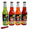 Rocket Fizz Hot Pepper Sodas | Mixed 4 Pack of Spicy Flavors | Handle