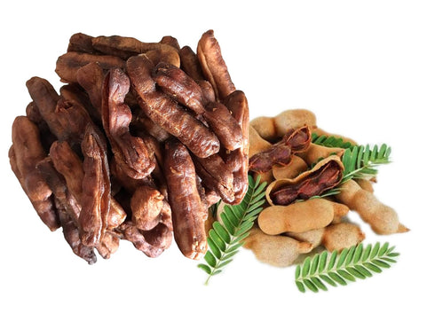 Seedless Fresh Dried Real Fruit Tamarind, See-Chom-Phoo, 150 g. (5.29 Oz.)