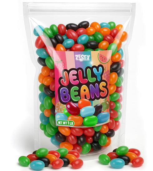 Jelly Beans 1 lb Bulk Fruity Flavored Candy Mix for Party Favors,