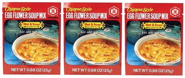Kikkoman Hot & Sour Soup Egg Flower