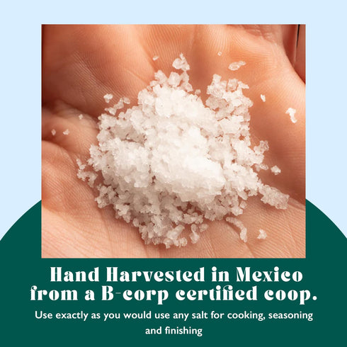 5oz Spicewell Sea Salt Pouch - Artisanal Hand-Harvested, High in Electrolytes, Magnesium, Potassium & Calcium, Plastic