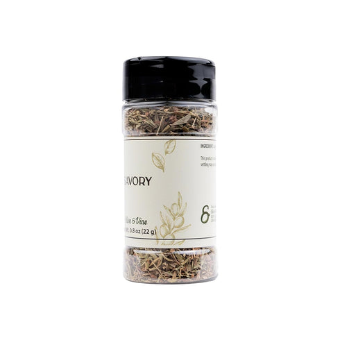 (0.8 Olive & Vine Dried Savory, Traditional Herb for Meat, Vegetables, Legumes, Satureja for Cooking Ounce)