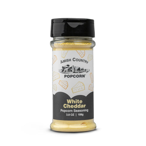 Amish Country Popcorn | White Cheddar Cheese - 3.8 oz Popcorn Seasoning