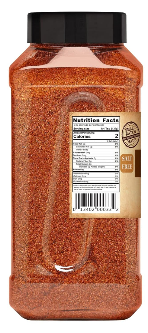 1 lb. 2 oz. Garlic Festival Foods Taco Seasoning Grande Net Wt.