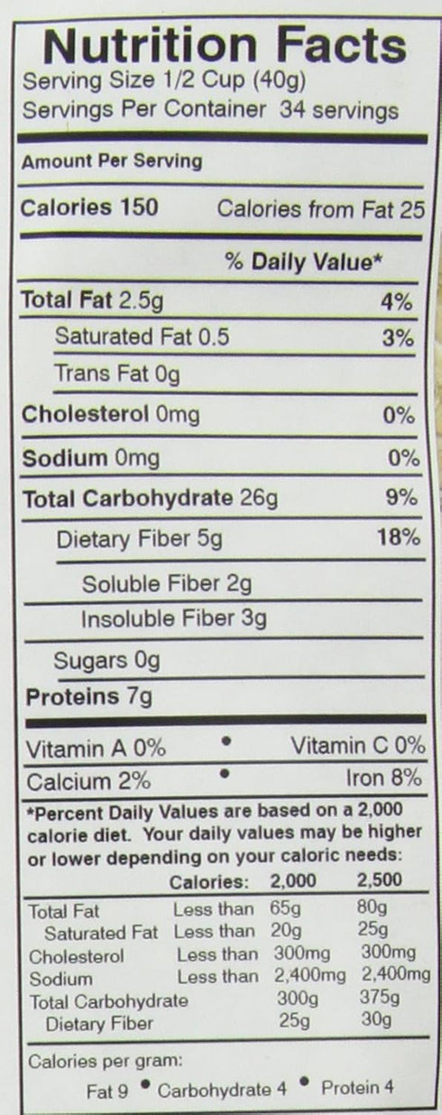 3 Gluten-Free Prairie Oatmeal, Certified Gluten Free Purity Protocol, Non-GMO, Vegan, Pounds
