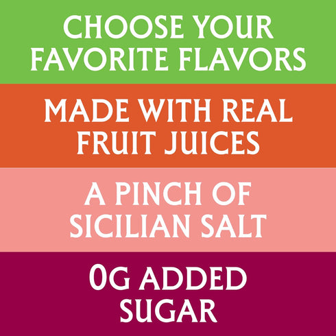 Pack, Pack, 12-Pack Sanpellegrino CIAO Flavored Sparkling Water, Low Calorie Italian Sparkling Water Variety Build Your