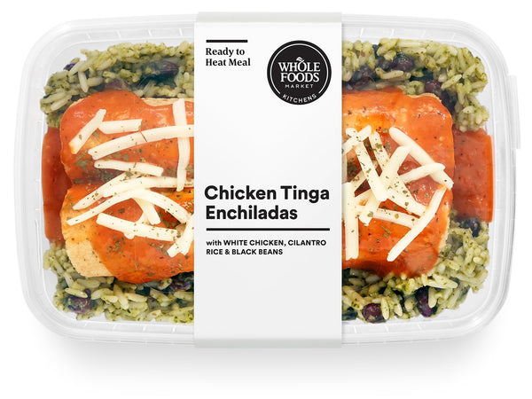 WHOLE FOODS MARKET KITCHENS Whole Foods Market, Chicken Tinga Enchiladas, 13.5 Ounce