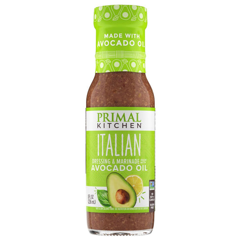 Primal Kitchen Italian Vinaigrette & Marinade Salad Dressing made with Avocado Oil,