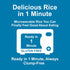1 8g 6g 8.8oz (2125g), Pack 6 Eat Regal Long Grain White Rice Cups, Light & Fluffy, Always Fluffy, No Clump & No