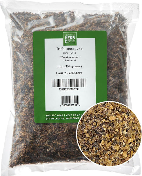 Pacific Irish Moss Cut & Sifted, by Herb Co, Chondracanthus Chamissoi, Carrageen,
