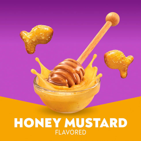 8 Goldfish Honey Mustard Seasoned Pretzels, Ounce Bag