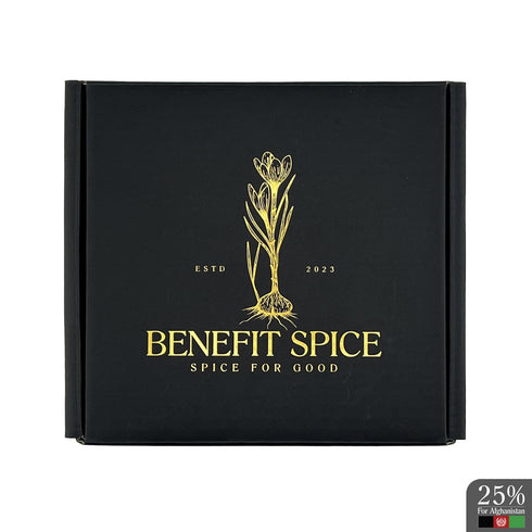 Benefit Spice - Saffron from Afghanistan, Negin Grade in Boxed Tin, 1 Gram