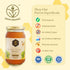 35.27 (1000g) Shiva Organic's Van Tulsi Nectar Honey - NMR Tested, Natural Honey, No Added Sugar, Flavorful - Ounce