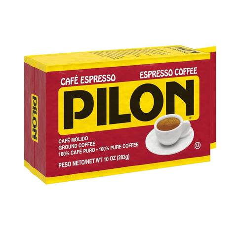 PILON 10oz 284g (Pack 06) Ground Espresso Coffee |