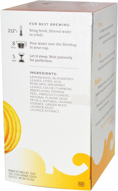 TAZO Pack 100 Wild Sweet Orange Case