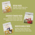 3-Pack (8 oz. 20g 2g 26g Care Free Kitchen Rotini Keto Pasta Noodles Variety Bags) Plain, Sundried Tomato, Roasted