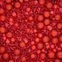 Red Sprinkles for Cake Decorating, Fancy Valentines Day Sprinkles for Cookie Decorating